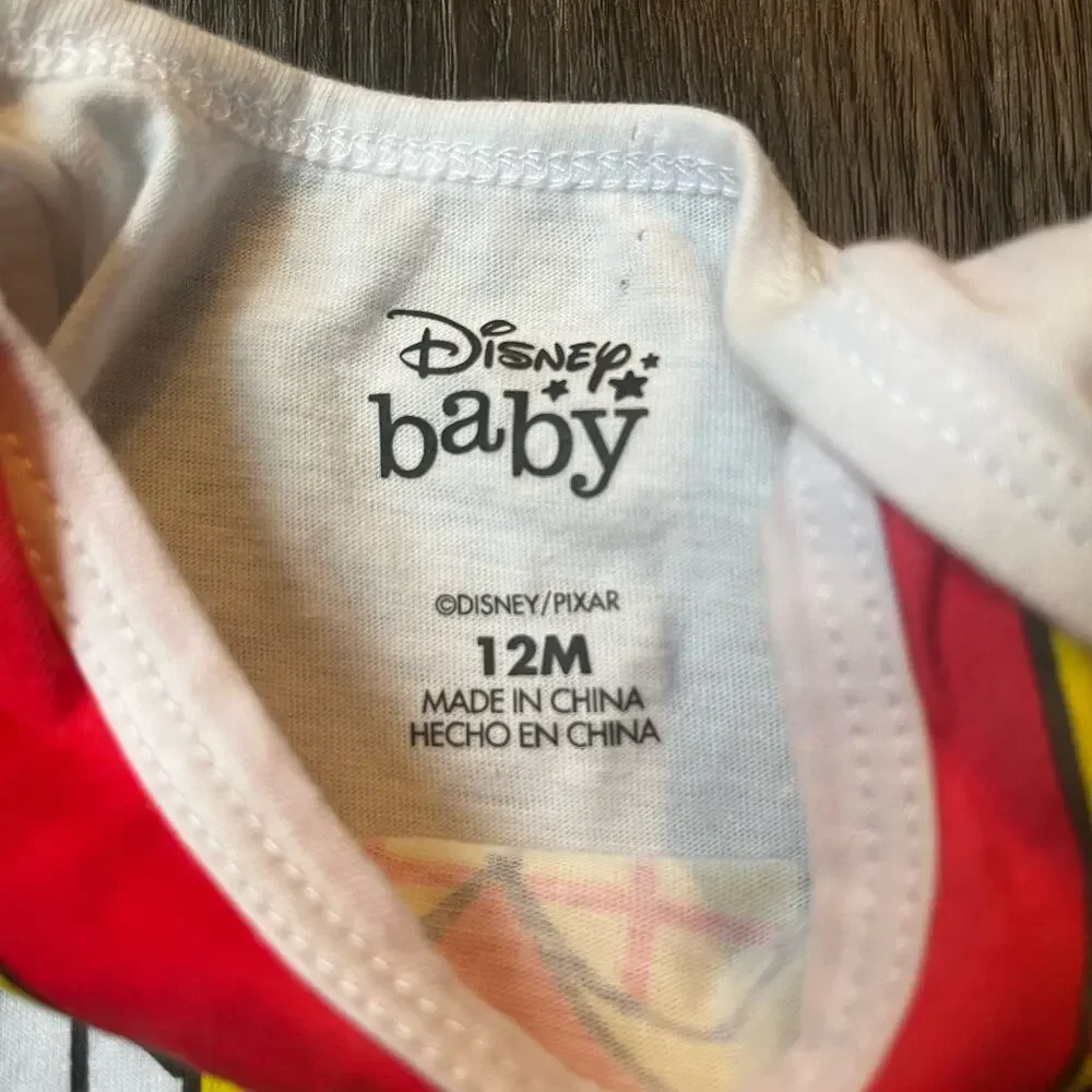 Disney Baby 12M Toy Story Sheriff Woody One Piece Bodysuit